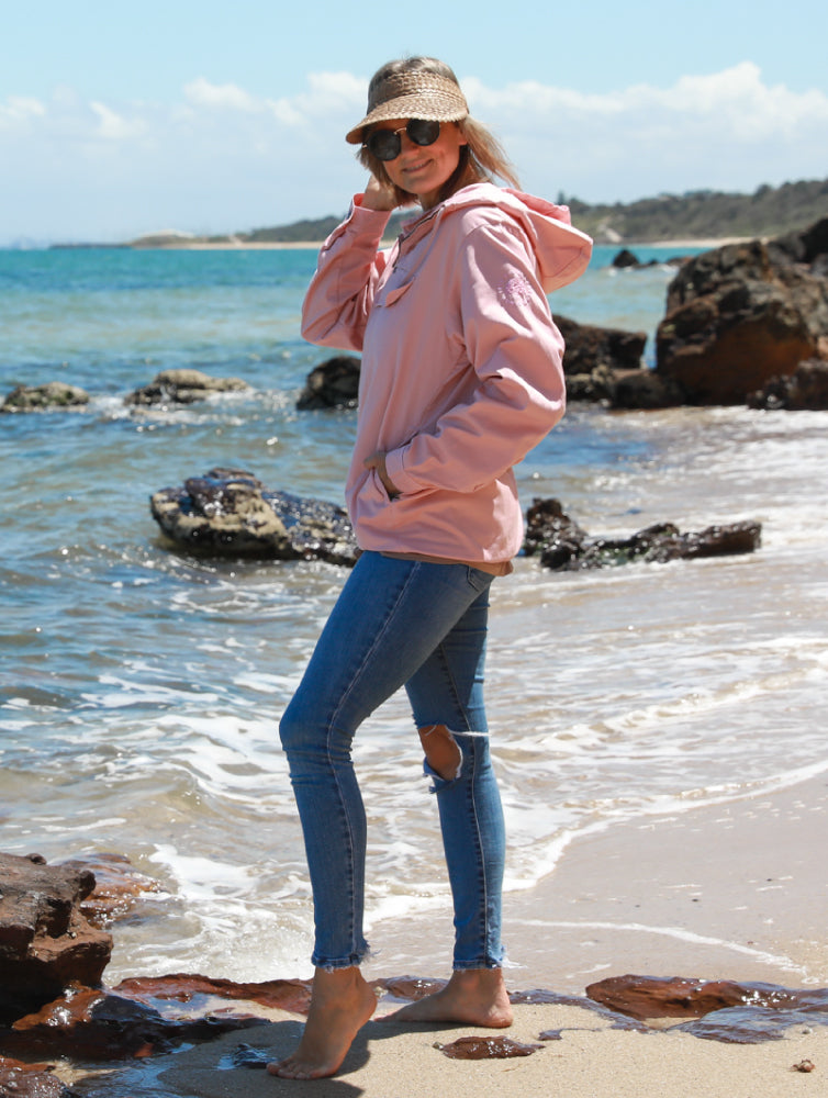 Classic Anorak Jacket in Misty Rose