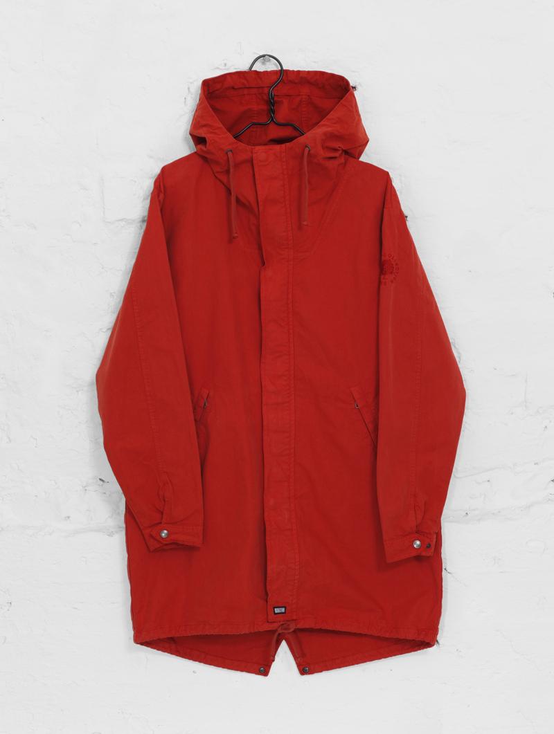 Urban Anorak Jacket in Scandinavian Red