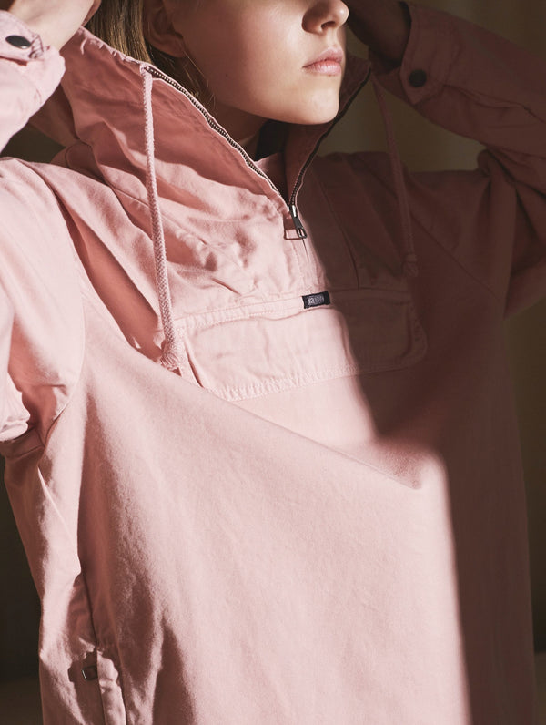 Classic Anorak Jacket in Misty Rose