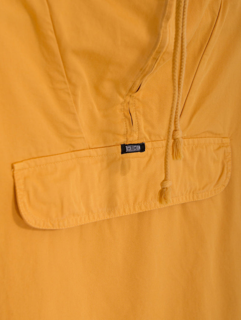 Classic Anorak Jacket in Tangerine Yellow