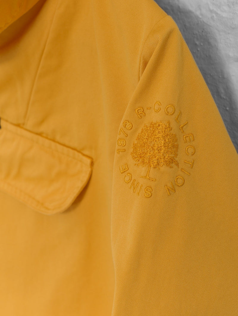 Children's Classic Anorak Jacket in Tangerine Yellow