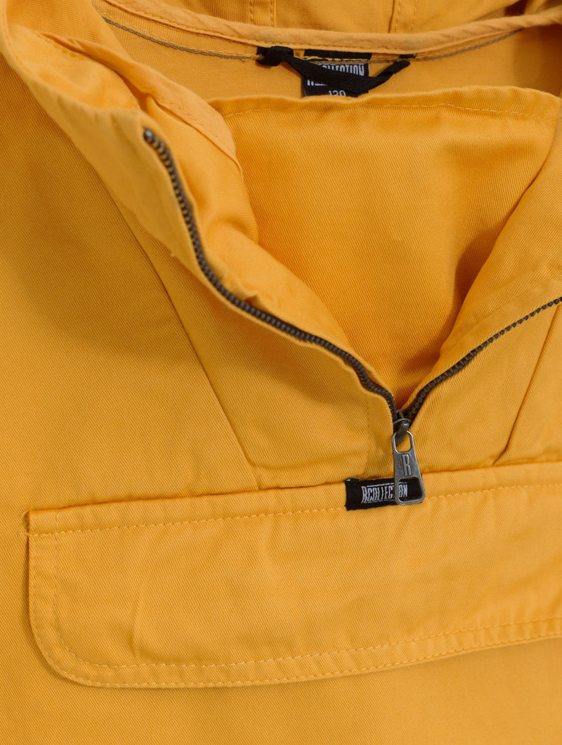 Children's Classic Anorak Jacket in Tangerine Yellow